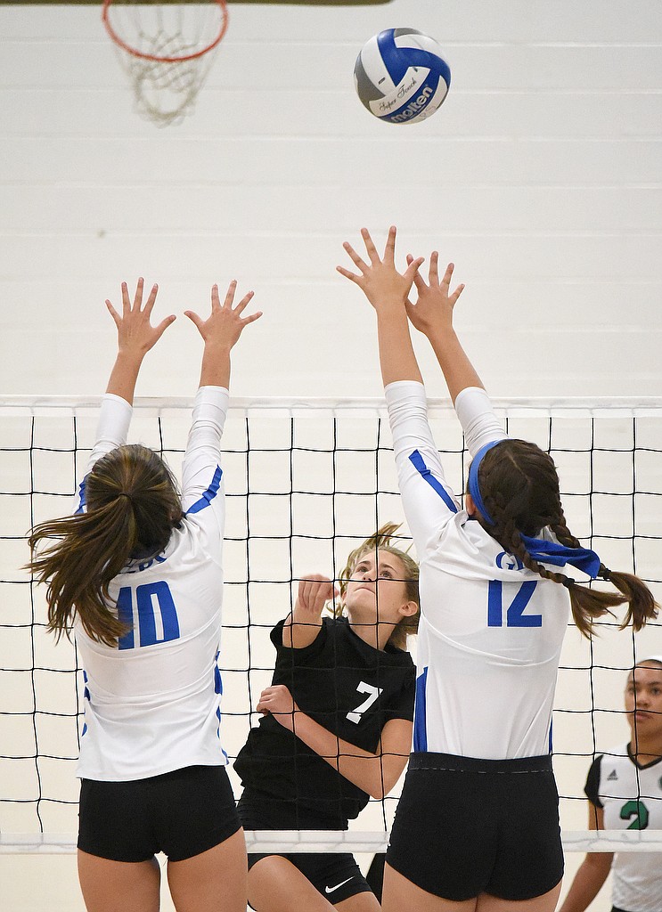 East Hamilton at GPS volleyball on Sept. 2, 2020 Chattanooga Times Free Press