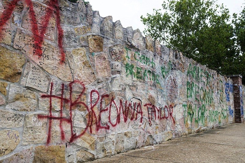 Graceland 2025 blm graffiti