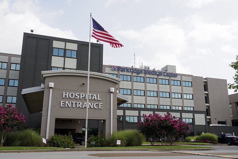 Staff photo by C.B. Schmelter / Parkridge Medical Center is seen on Wednesday, Sept. 2, 2020 in Chattanooga, Tenn.