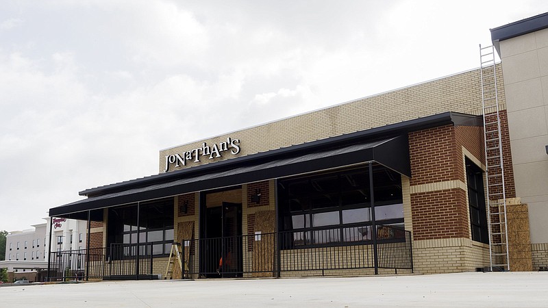 Staff photo by C.B. Schmelter / Jonathan's Grille is the latest business to join the Jordan Crossing development in East Ridge near I-75's Exit One.