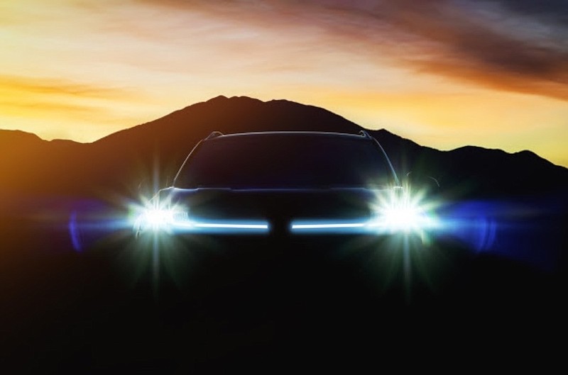 Contributed image by Volkswagen / This image by Volkswagen is teasing the October unveiling of a new SUV aimed for the American market.

