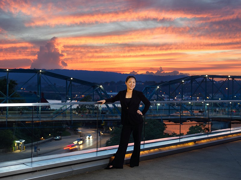 Contributed photo by Brad Cansler / Kayoko Dan will conduct the Chattanooga Symphony & Opera tonight during a free concert at the Tennessee Riverpark.