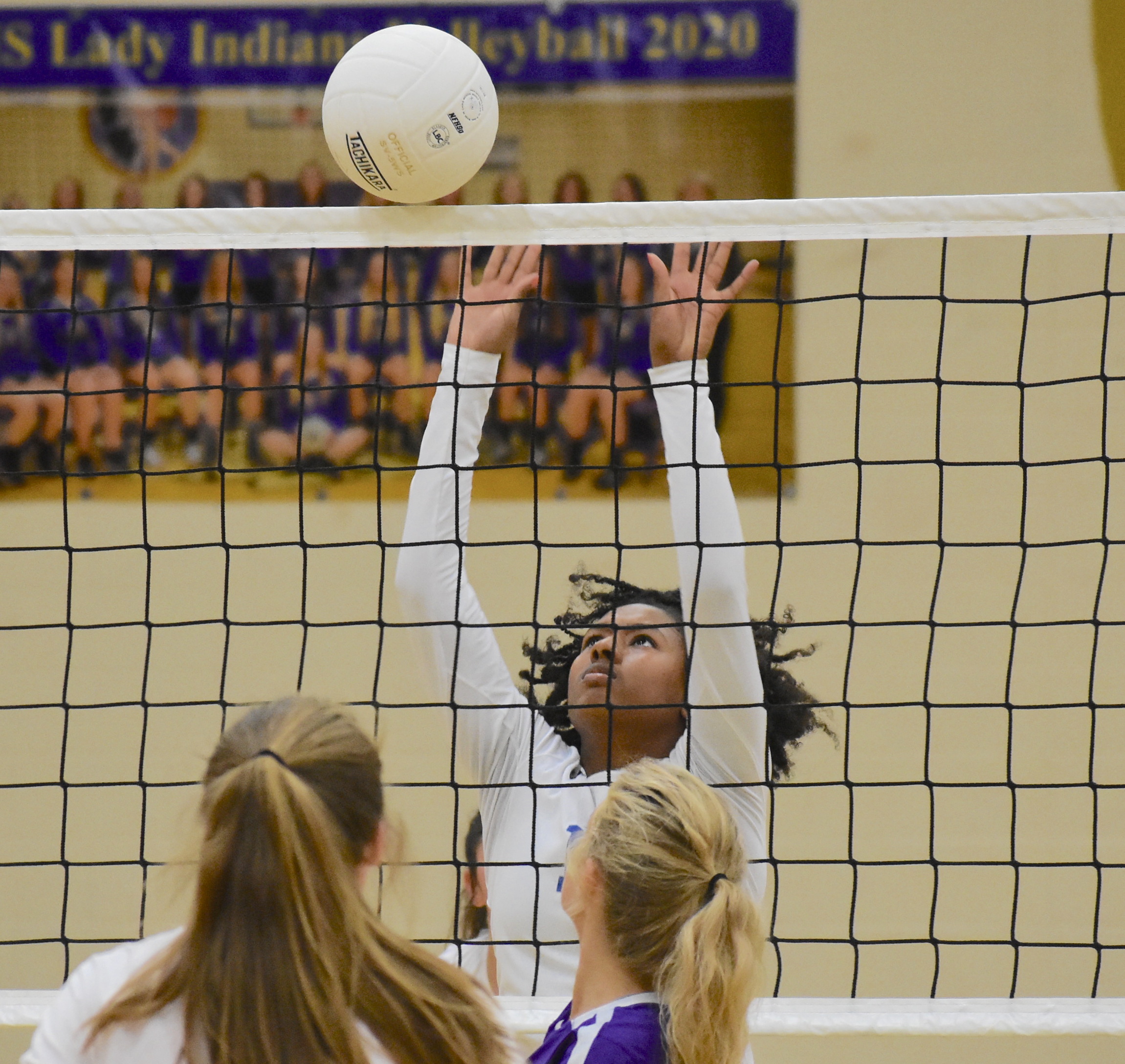 Staff photo by Patrick MacCoon / Red Bank's Ashley Ware led all players in kills in Thursday's road loss to Sequatchie County.