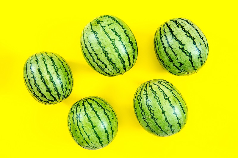 If you've got two melons that are the same size but one is noticeably heavier, go with the heavy one. (Mariah Tauger / Los Angeles Times/TNS)