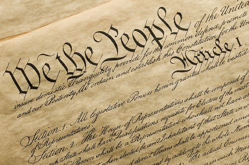 The U.S. Constitution. / Photo credit: Getty Images/iStock/giftlegacy