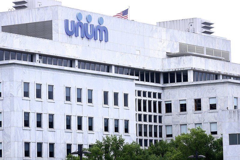 Staff Photo by Robin Rudd / Unum Insurance Company is located at 1 Fountain Square. The photo was taken on June 26, 2020.