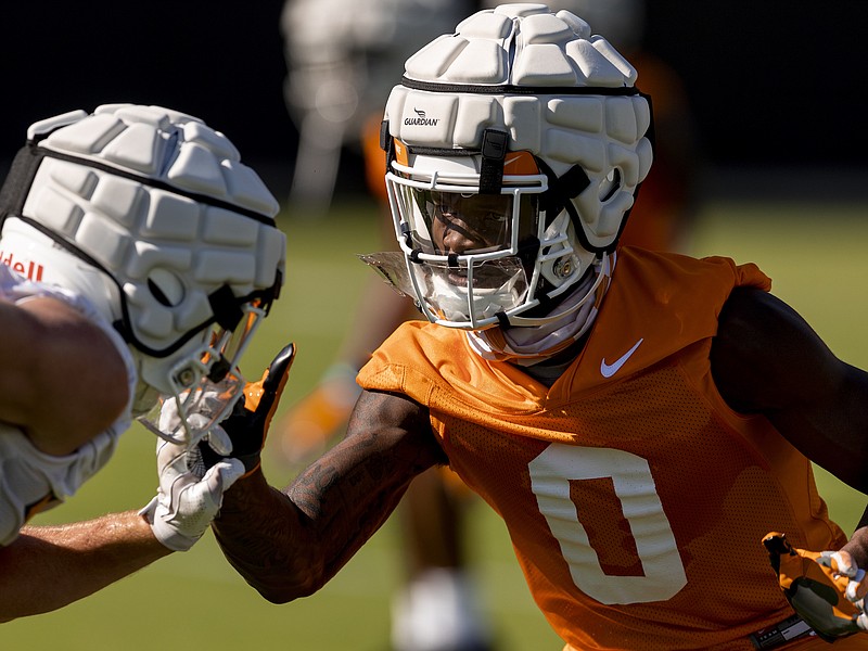 Tennessee Athletics photo by Andrew Ferguson / Tennessee junior cornerback Bryce Thompson is wearing jersey No. 0 this season after wearing No. 20 as a sophomore.