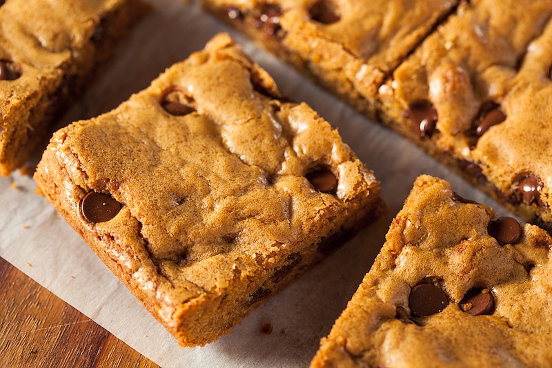 Homemade Chocolate Chip Brownies. / Photo credit: Getty Images/iStock/ bhofack2