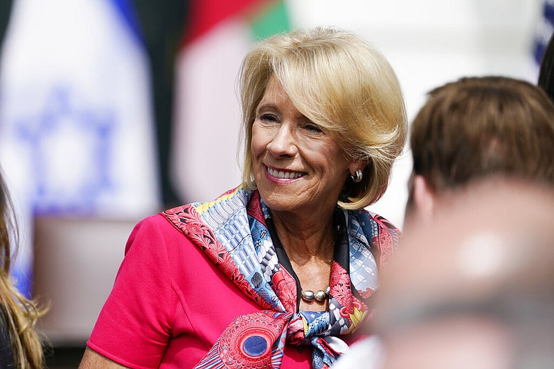 Education Secretary Betsy DeVos. (AP Photo/Alex Brandon)