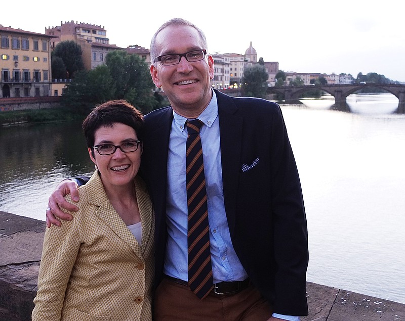 Contributed photography / European Market owners Sue and Chris Ellibee on a trip to Florence, Italy.
