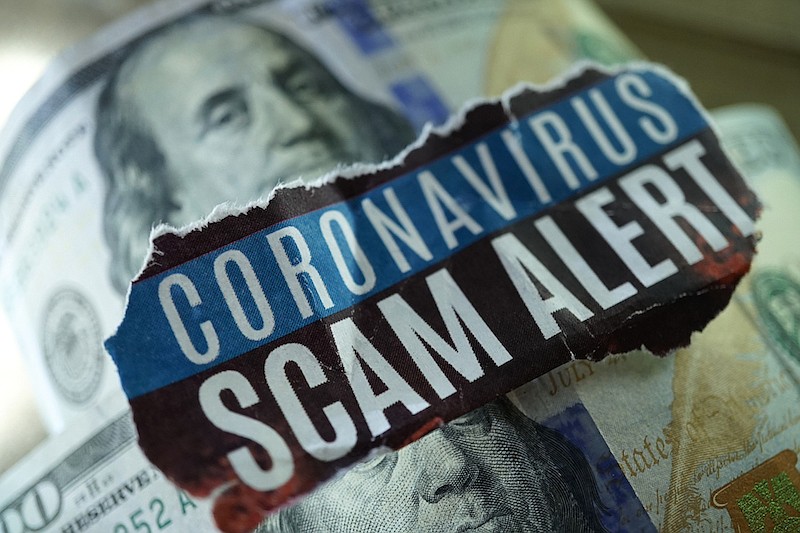 Coronavirus scam. / Photo credit Getty Images/iStock/Kameleon007