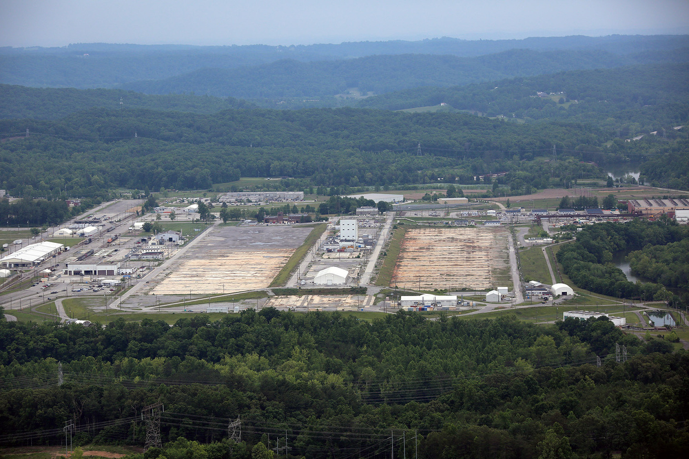 Oak Ridge Office of Environmental Management Photo / Vision 2020 celebrates the cleanup of the East Tennessee Technology Park, formerly the Oak Ridge Gaseous Diffusion Plant codenamed K-25. K-25 was built in unprecedented secrecy in the 1940s as part of the Manhattan Project to provide enriched uranium for the world's first atomic bomb. Cleanup of the site included more than 500 facilities, at the heart of which were five massive uranium enrichment buildings. Since the site was officially closed in 1987, DOE work has focused on transforming it into a multi-use industrial park, national park, and conservation area. Achieving Vision 2020 marks the first time in the world an entire enrichment complex has been cleaned and demolished.