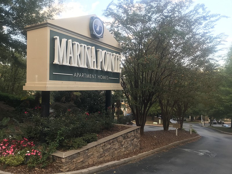 Photo by Dave Flessner / The 308-unit Marina Pointe Apartments at 5750 Lake Resort Drive was sold this week for $44.5 million. The 21-acre complex of one-, two- and three-bedroom apartments was built in 2001.