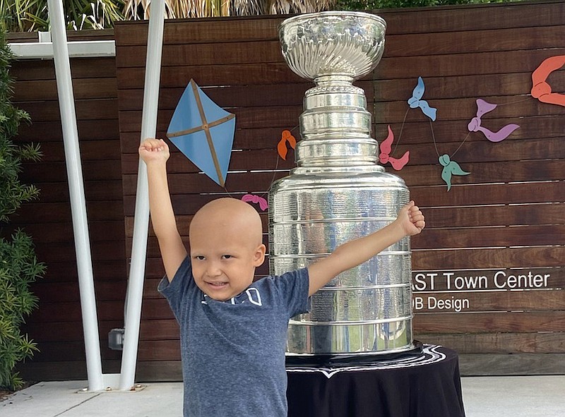 Stanley Cup visits children's cancer center in Tampa