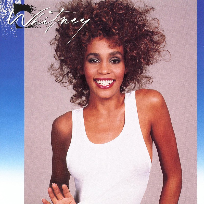 This cover image released by Arista Records shows "Whitney" by Whitney Houston. The late singer has earned her third diamond certified album, becoming the first Black artist to achieve the feat. (Arista Records via AP)