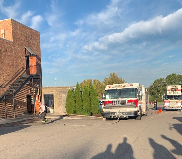 Contributed photo / Firefighters from the Cleveland Fire Department extinguished a fire that broke out early Saturday at Jenkin's Restaurant & Deli on Spring Creek Boulevard off of 25th Street on the north end of downtown Cleveland. Restaurant officials hope to announce a reopening date soon.