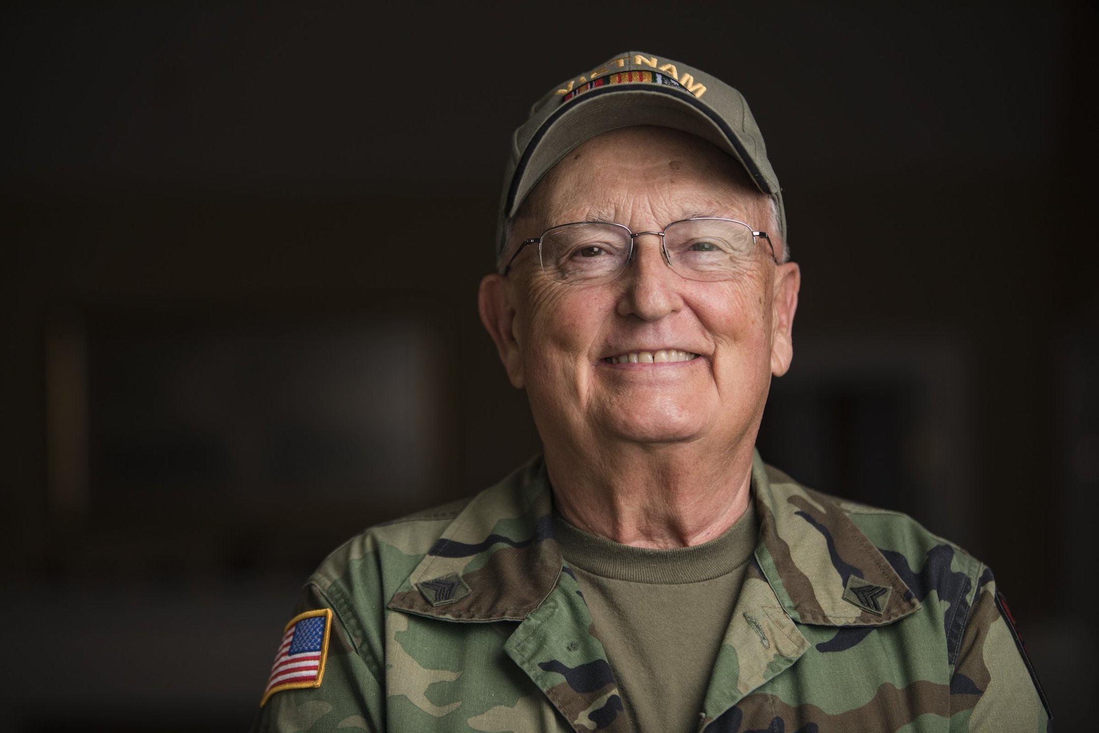 Staff photo by Troy Stolt / U.S. Army Vietnam War veteran and Bronze Star recipient Jerry L Sterner poses for a portrait on Tuesday, Oct. 20, 2020 in Chattanooga, Tenn.