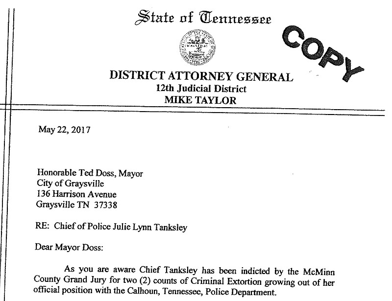 Perjured testimony led to indictment of Graysville, Tennessee, woman