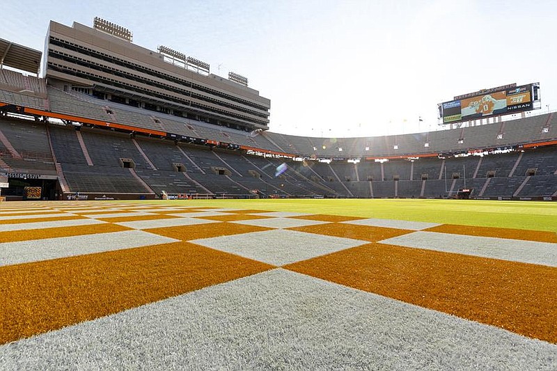 Tennessee Athletics photo / Neyland Stadium will be empty this Saturday after the SEC postponed Tennessee's football game against Texas A&M due to coronavirus concerns within the Aggies program.