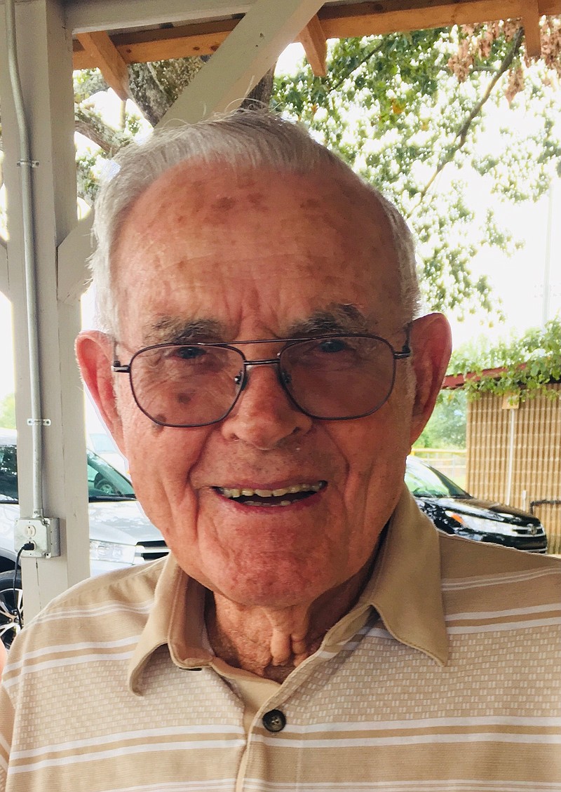 Contributed Photo / George Summers, a native of Whitwell, Tennessee, who has lived in Rossville, Georgia, since 1947, will celebrate his 100th birthday on Nov. 16. Summers served in the 852nd Engineer Aviation Battalion during World War II, from 1942 to 1945, seeing action in Normandy, France, and Rhineland in Central Europe. He retired from U.S. Pipe and Foundry after 40 years of service as a welder and pipefitter. He and his wife, Ellen, have been married 73 years. They have two daughters, a grandchild and two great-grandchildren.