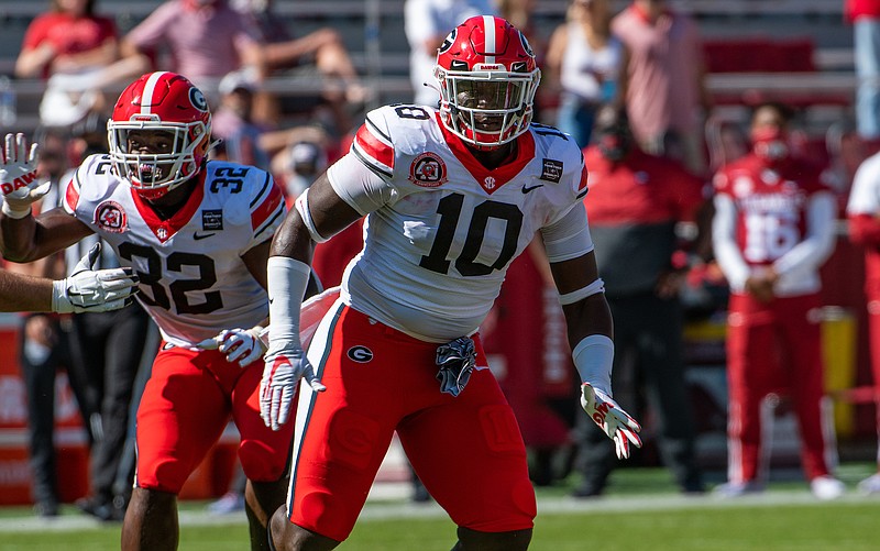 Georgia senior defensive end Malik Herring said Monday that the Bulldogs need to stay motivated so they don't suffer embarrassment during the stretch run. / University of Georgia photo