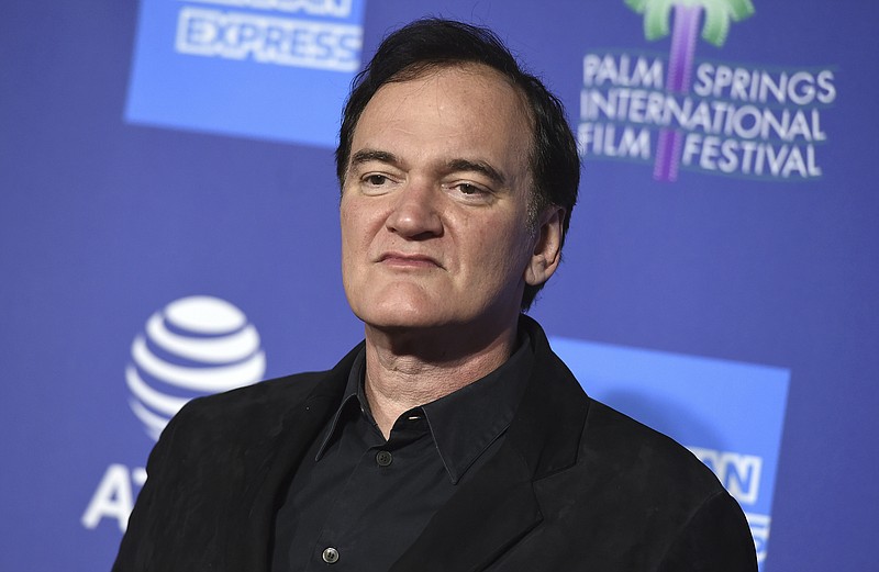 Quentin Tarantino arrives at the 31st annual Palm Springs International Film Festival Awards Gala on Jan. 2, 2020, in Palm Springs, Calif. The Oscar-winning director has a two-book deal with Harper, beginning with a novelization of "Once Upon a Time ... In Hollywood" that is scheduled for next summer. (Photo by Jordan Strauss/Invision/AP, File)