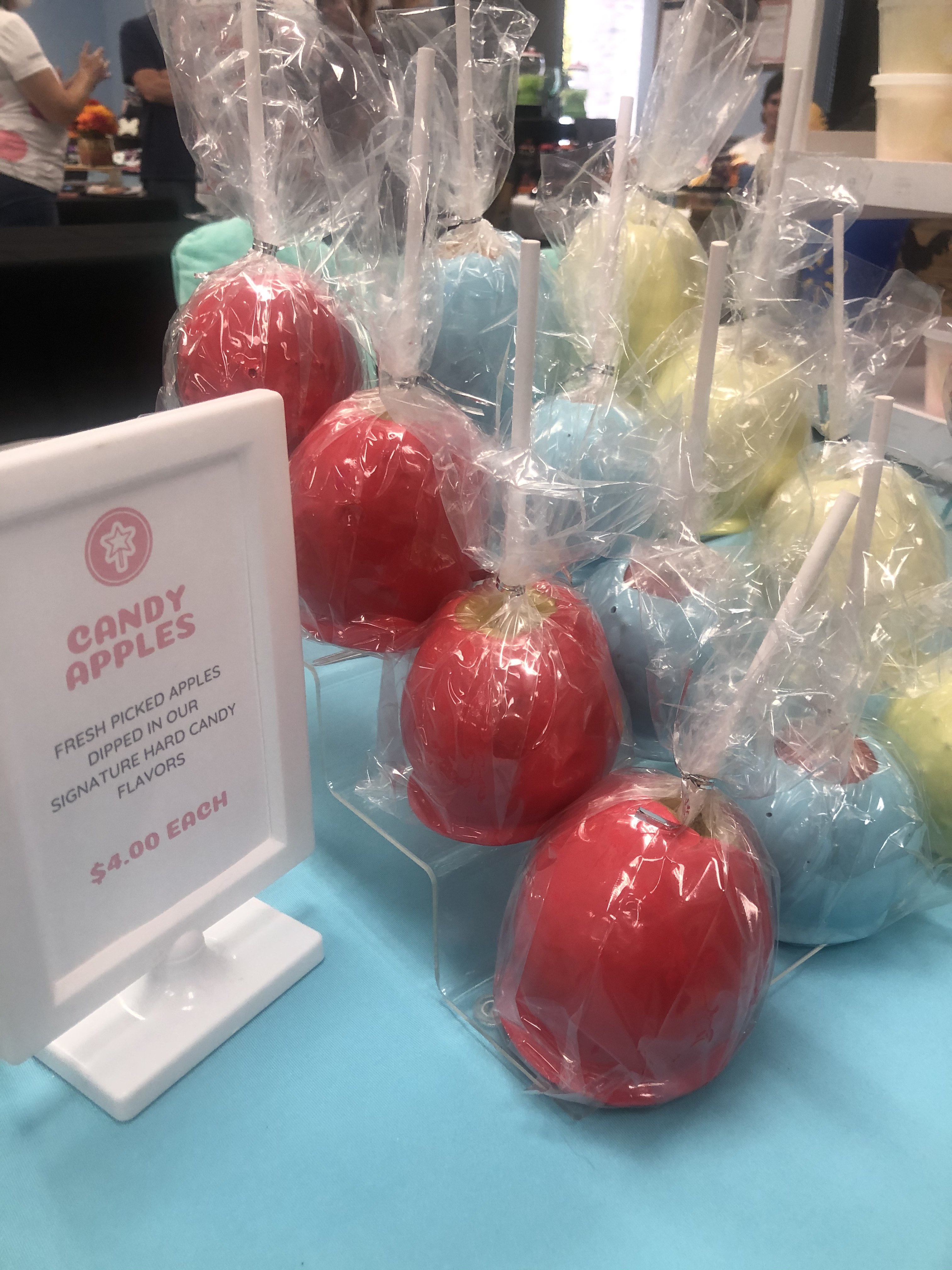 Contributed photo by Desiree Hulsey / Magic Wand Candy Co.'s 60-plus flavors extend to candy apples as well.