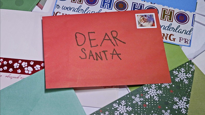 This image released by IFC Films shows a scene from the documentary "Dear Santa." (IFC Films via AP)