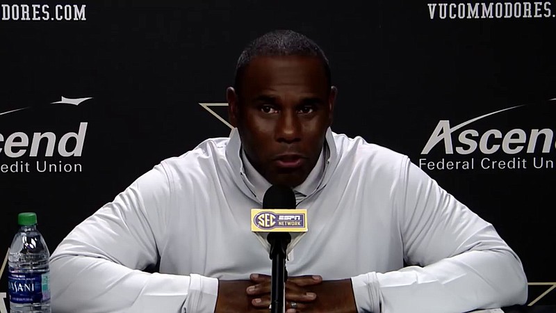 Vanderbilt University photo / Derek Mason, who guided Vanderbilt to a pair of bowl games and three straight wins over Tennessee, was fired Sunday late in his seventh season.