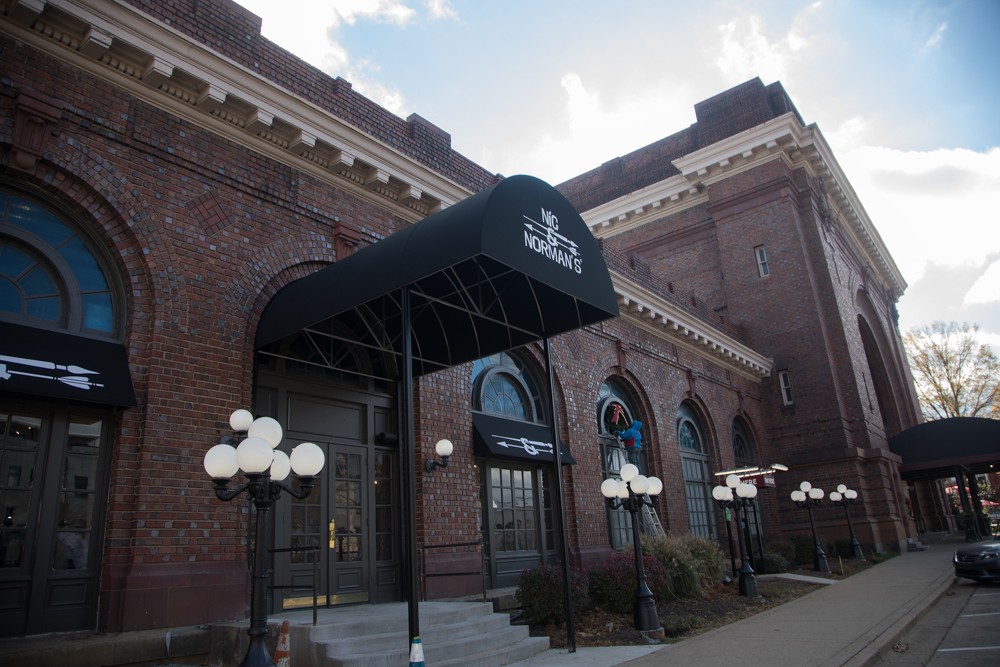 Staff photo by Troy Stolt / The exterior of Nic & Norman's is seen on Tuesday, Dec. 1, 2020 in Chattanooga, Tenn. The restaurant, which planned to open in the spring of 2020 before the pandemic, now plans to open open its doors sometime next week.