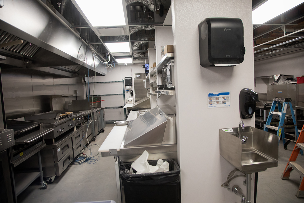 Staff photo by Troy Stolt / The Kitchen of Nic & Norman's is seen on Tuesday, Dec. 1, 2020 in Chattanooga, Tenn. The restaurant, which planned to open in the spring of 2020 before the pandemic, now plans to open open its doors sometime next week.