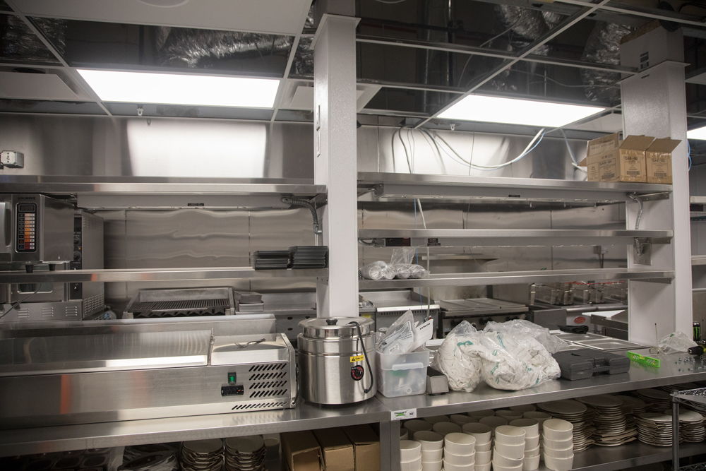 Staff photo by Troy Stolt / The Kitchen of Nic & Norman's is seen on Tuesday, Dec. 1, 2020 in Chattanooga, Tenn. The restaurant, which planned to open in the spring of 2020 before the pandemic, now plans to open open its doors sometime next week.