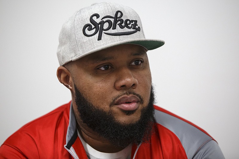 Staff photo by C.B. Schmelter / Community Outreach Specialist LaDarius Price while meeting with the Times Free Press at Cempa Community Care on Thursday, Dec. 20, 2018 in Chattanooga, Tenn.