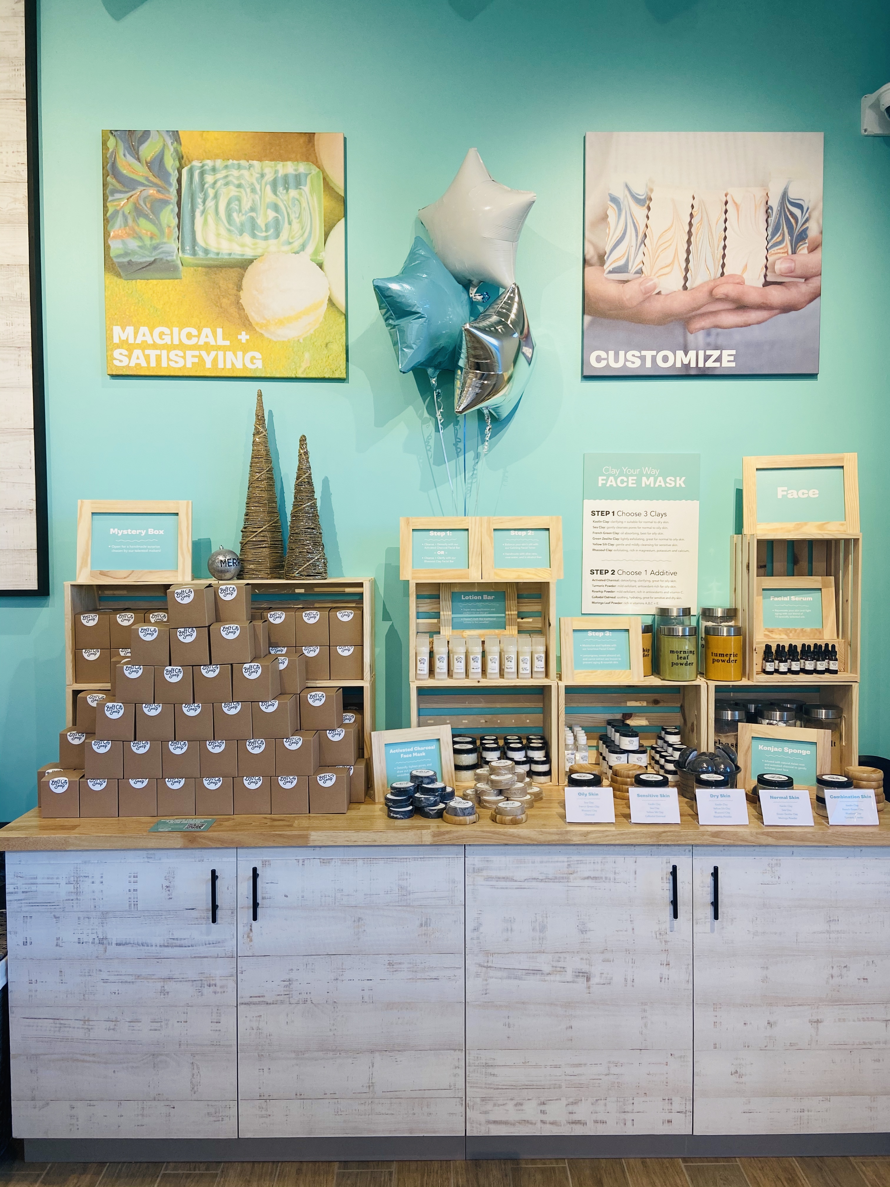 Photo contributed by Buff City Soap / Buff City Soap, now open in Fort Oglethorpe, offers soap and other bath products made in-store.