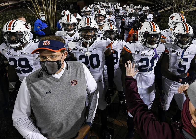 Auburn photo by Todd Van Emst / Gus Malzahn was fired Sunday afternoon as Auburn's football coach, less than 24 hours after leading the Tigers out on the field for their 24-10 triumph at Mississippi State.