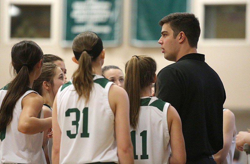 Staff file photo / Silverdale girls' basketball coach Victor Underwood's team improved to 7-5 with Thursday's win at Chattanooga Christian.