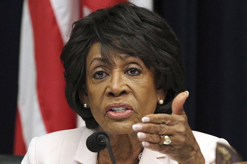 Associated Press File Photo / U.S. Rep. Maxine Waters, D-California, has suggested President Donald Trump should be investigated after he leaves office but apparently is fine with her daughter being paid near a quarter of a million dollars from her campaign.