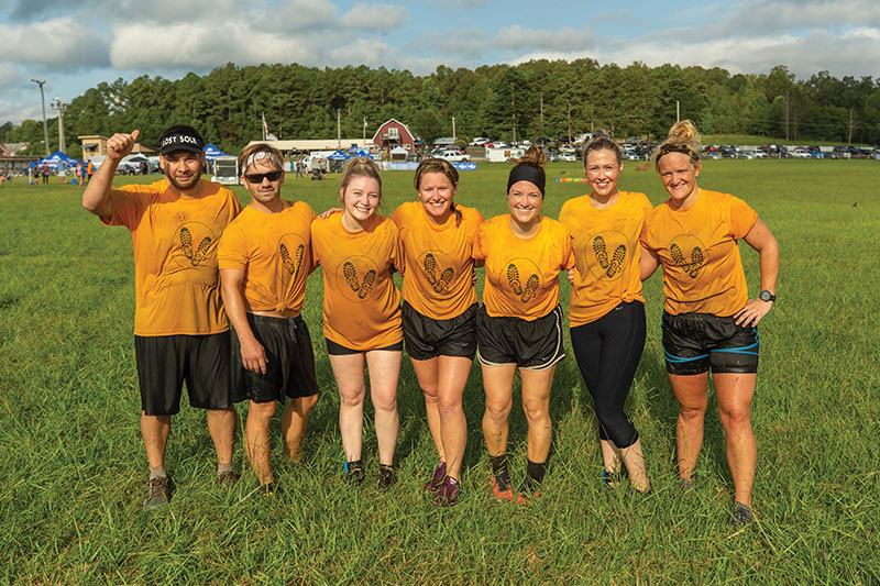 Juan Gonzalez, Matt Kile, Morgan Darnell, Ashley Lantz, Sara Kate Rogers, Meagan Darnell and Kristin Long Event / Photo by Dan Henry/ DanHenryPhotography.com