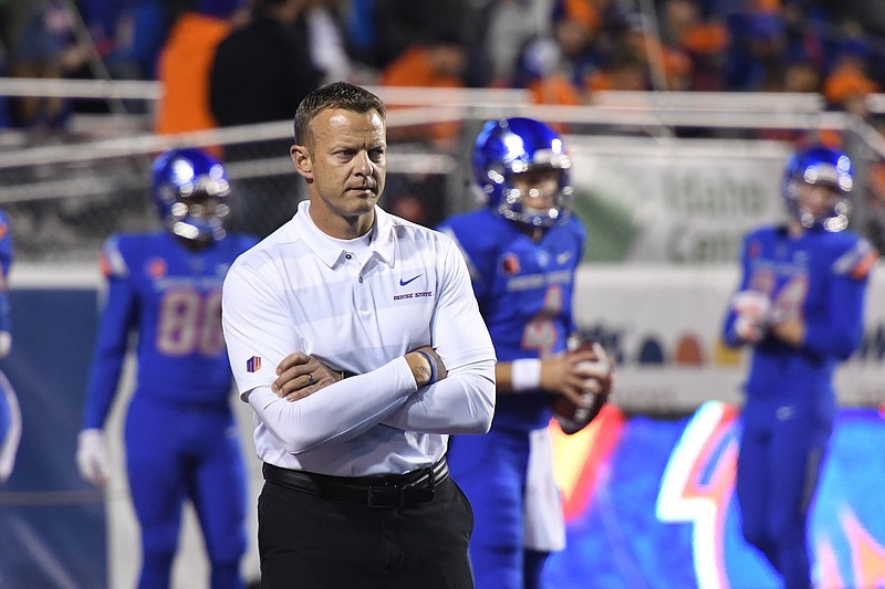 Boise State Athletics photo / Bryan Harsin went 69-19 in seven seasons at Boise State but is now in the Southeastern Conferebnce after being named Auburn's head coach on Tuesday night.
