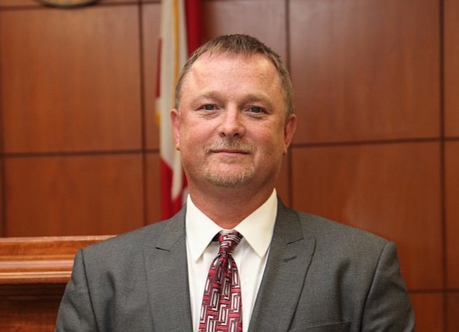 Contributed photo / Tim Guffey, chairman of the Jackson County (Ala.) Commission since 2018, is pictured in December 2012 after first winning a seat on the commission. Guffey announced his resignation as chairman this week in a Dec. 18 letter to Gov. Kay Ivey. Ivey will appoint a replacement.