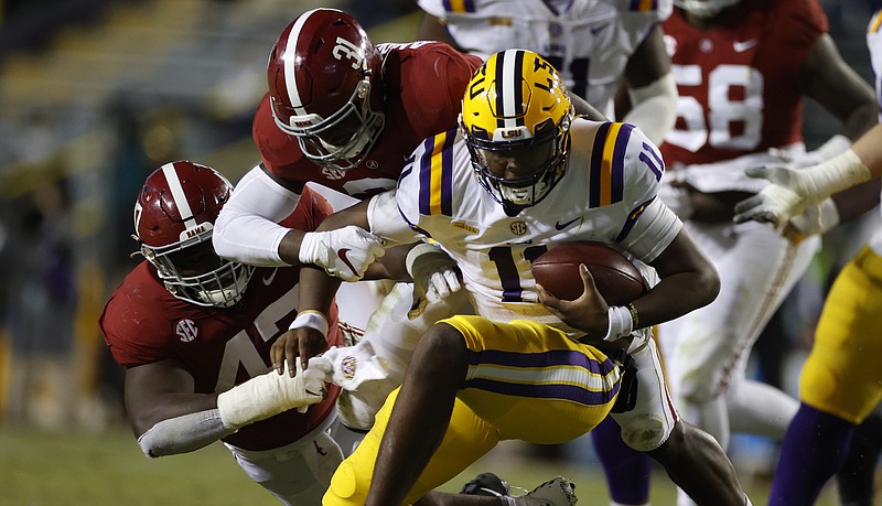 Alabama photo by Kent Gidley / Alabama freshman outside linebacker Will Anderson (31) has racked up seven sacks for the Crimson Tide in their past four games.