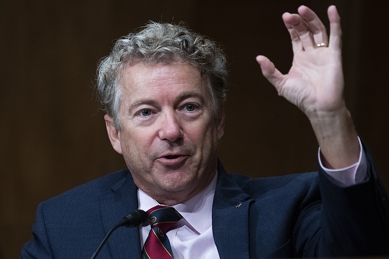 Associated Press File Photo / Sen. Rand Paul, R-Kentucky, recently released his annual Festivus list of wasteful government spending, including research on whether we'd be willing to eat ground-up bugs.