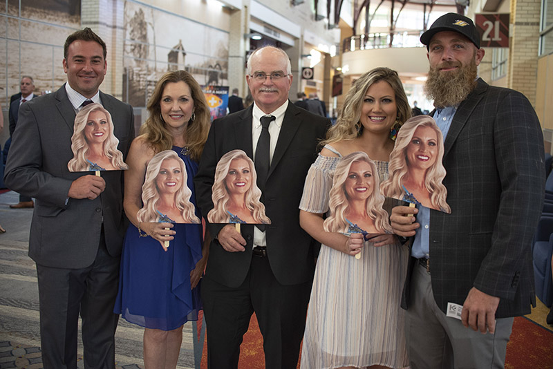 Matt Mucciolo, Lynn & Roy Crabtree and Rebecca & Kris Gray / Photo by Michael Hampton