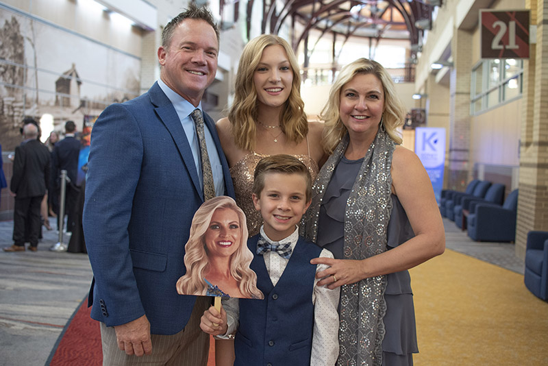 Andy, Graci, Drew and Lisa Felker / Photo by Michael Hampton