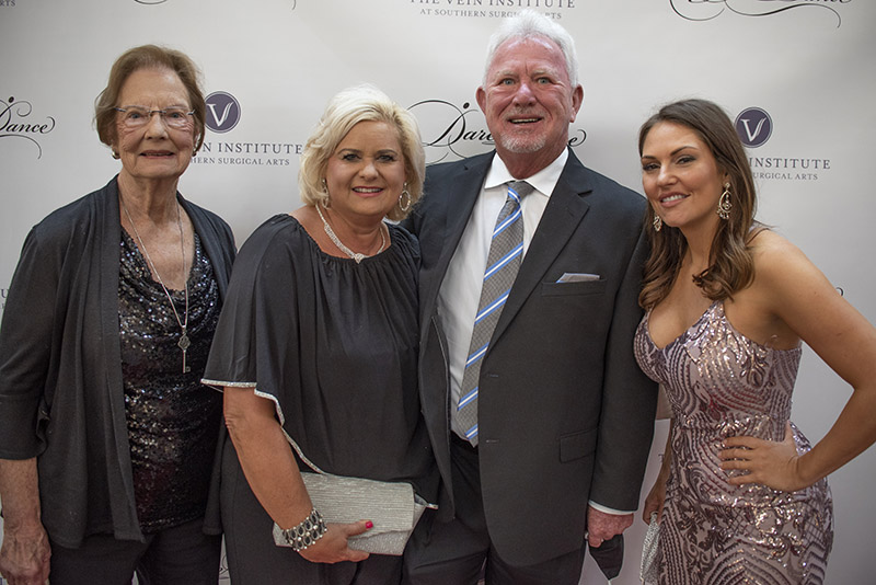 Virginia Brock, Valerie & Kenneth Brock and Elisa Glende / Photo by Michael Hampton