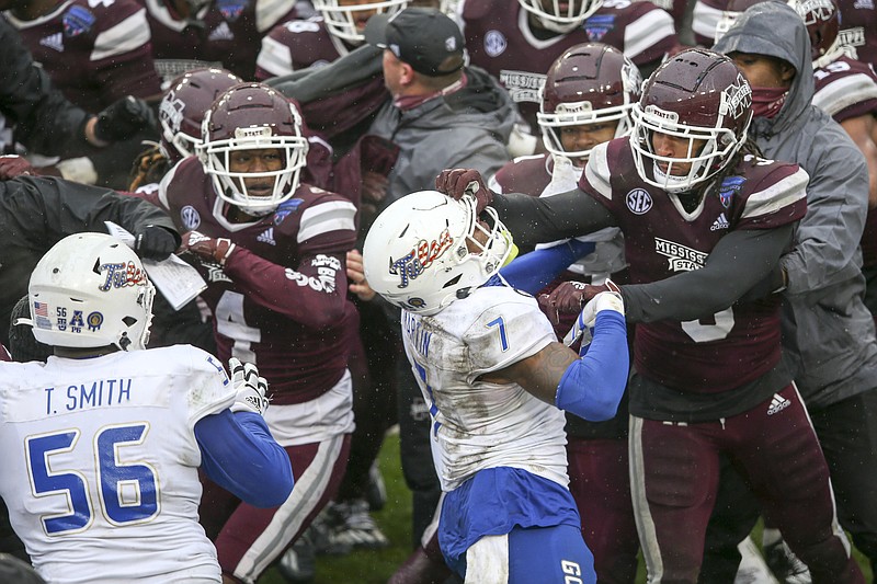 Massive brawl mars Mississippi State's bowl victory Chattanooga Times