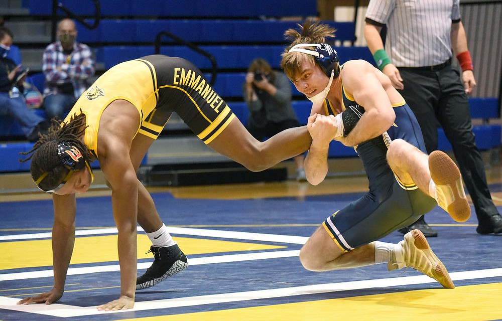 UTC vs. Emmanuel College wrestling on Jan. 2, 2021 | Chattanooga Times ...