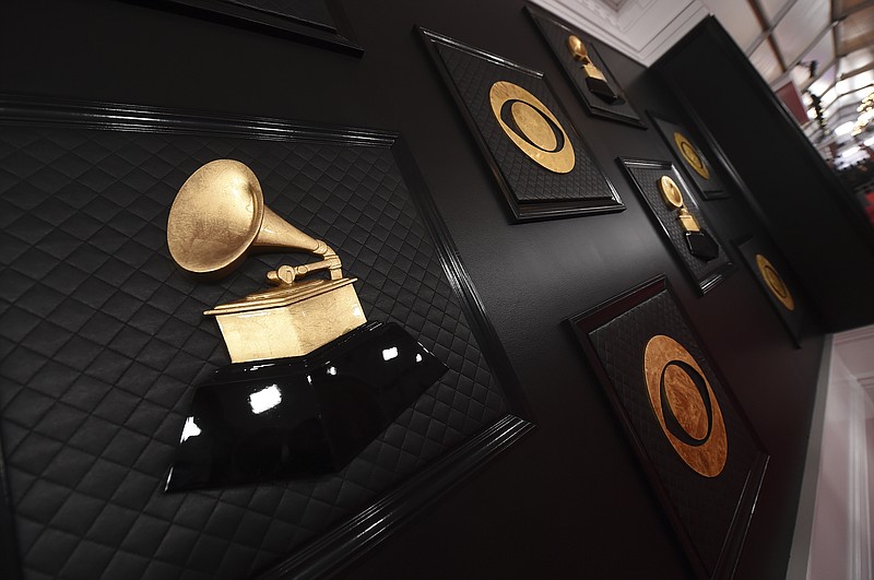 A view of the red carpet appears prior to the start of the 62nd annual Grammy Awards on Jan. 26, 2020, in Los Angeles. The Recording Academy told The Associated Press on Tuesday, Jan 5. 2021, that the 63rd annual Grammy Awards will no longer take place on its original Jan. 31, 2021, date in Los Angeles and will broadcast in March due to a recent surge in coronavirus cases and deaths. (Photo by Jordan Strauss/Invision/AP, File)