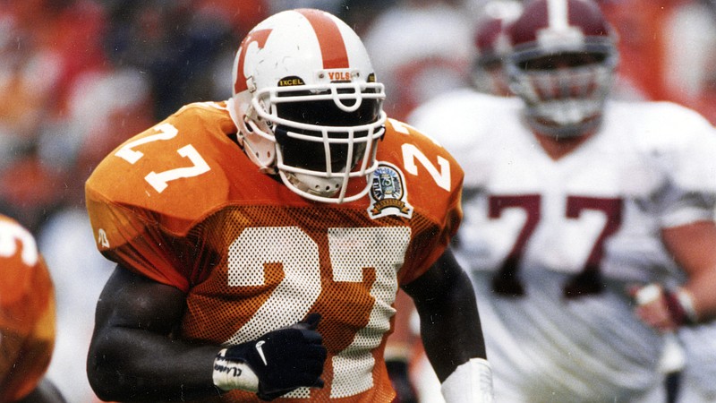 Tennessee Athletics photo / Former Tennessee linebacker Al Wilson, who helped lead the 1998 Volunteers to the national championship, will be inducted later this year into the College Football Hall of Fame.