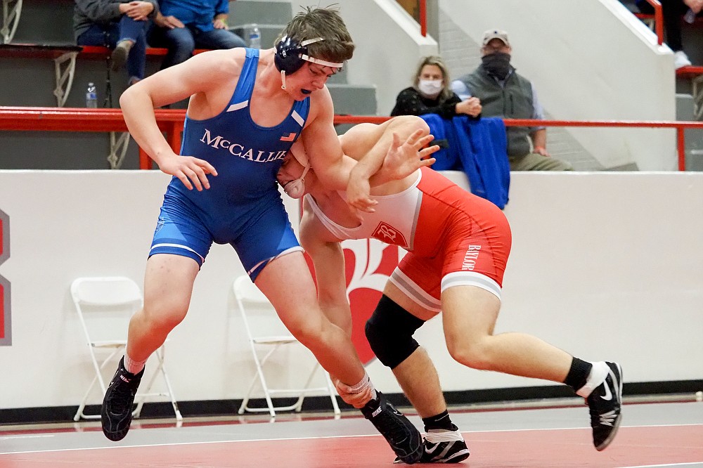 McCallie at Baylor wrestling on Jan. 22, 2021 Chattanooga Times Free